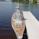 Image for article titled Man Finishes 30-feet WWII German Battleship Model, Prepares to Invade Poland Soon